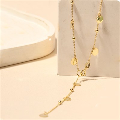 Maya Zincir Kolye 719007 Gold