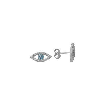 Mini Göz Küpe 718873 Silver