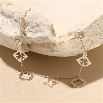 Nora Bileklik 717005 Silver