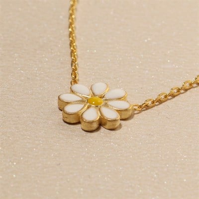 Papatya Kolye 718014 Gold