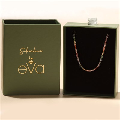 Renkli Suyolu Bileklik 719458 Silver