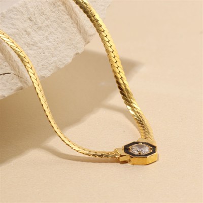 Serenay Kolye 718018 Gold