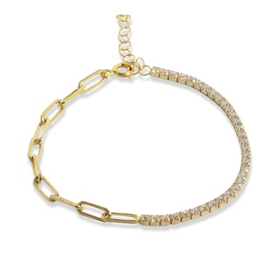 Suyolu Switch Bileklik 718548 Gold