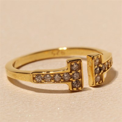 T Yüzük 718837 Gold
