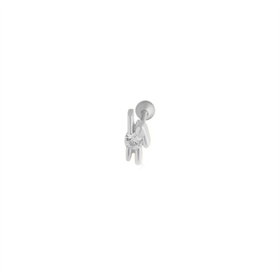 Teddy Piercing 717134 Silver