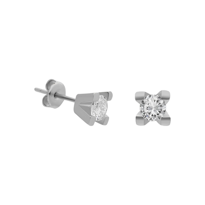 Tektaş Küpe 717028 Silver