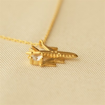 Uçak Kolye 718956 Silver