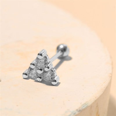 Üçgen Piercing 717126 Silver