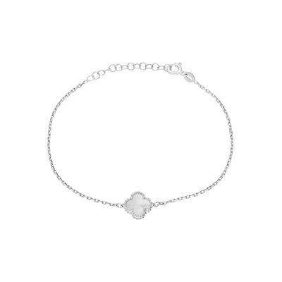 Yonca Bileklik 717006 Silver