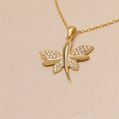 Yusufçuk Kolye 718934 Gold