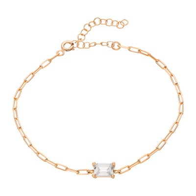 Zincir Baget Bileklik 717022 Silver
