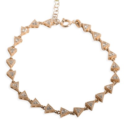 Zirkon Taşlı Bileklik 718547 Rose