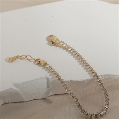 Zirkon Taşlı Bileklik 718554 Gold