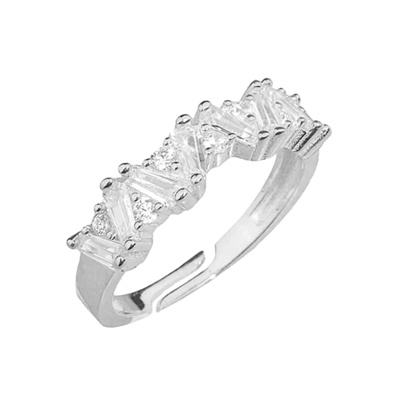 Zirkon Taşlı Yüzük 719255 Silver