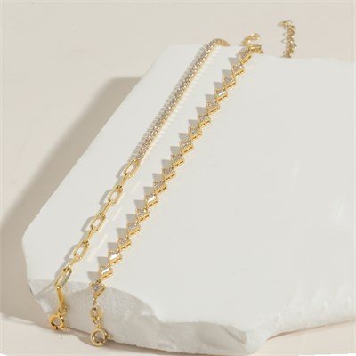 Suyolu Switch Bileklik 718548 Gold