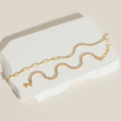 Suyolu Switch Bileklik 718548 Gold