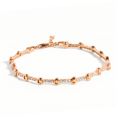 Zirkon Taşlı Bileklik 718549 Rose