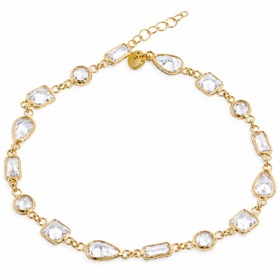 Zirkon Taşlı Bileklik 718550 Gold