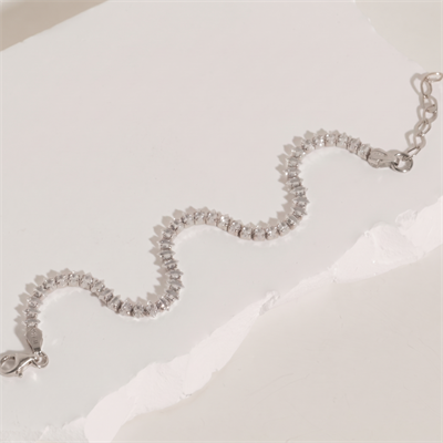 Zirkon Taşlı Bileklik 718554 Silver