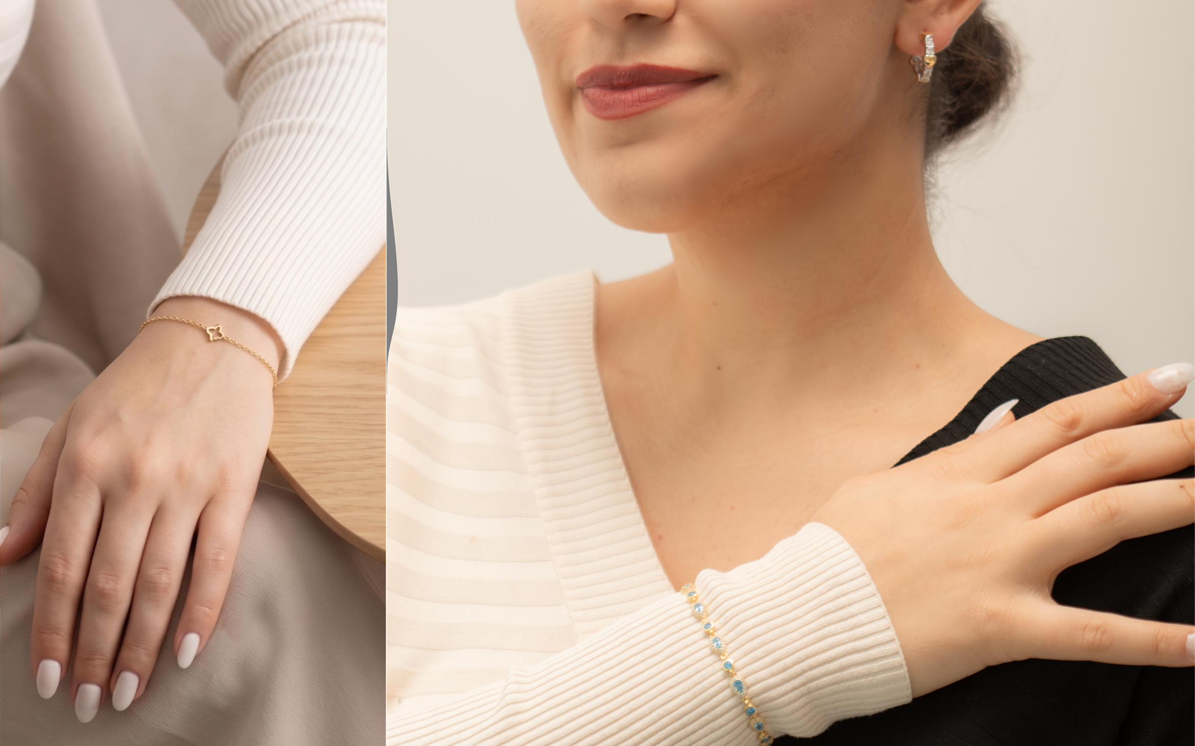 Minimal stil ve günlük gümüş takı kombinleri
