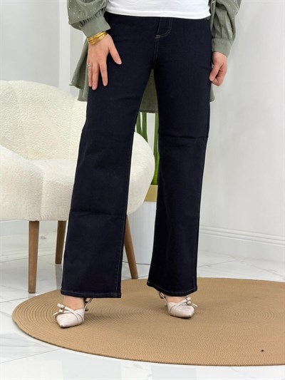 0201 Lacivert Kot Pantolon
