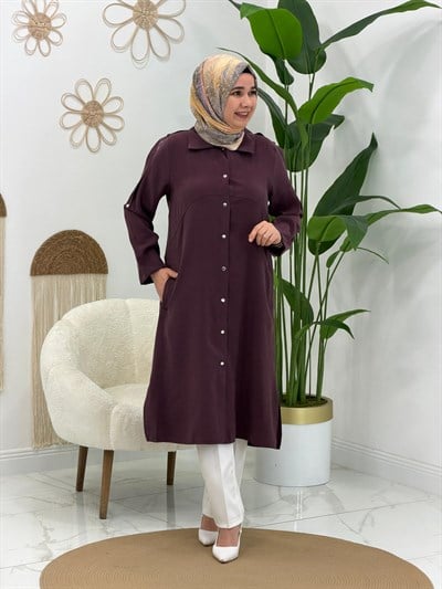 Bordo Çıtçıtlı Giyçık Kap