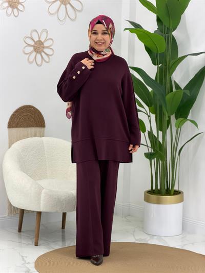 Bordo Triko Takım