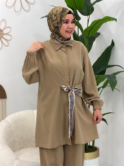 Camel Palermo Pantolonlu Takım
