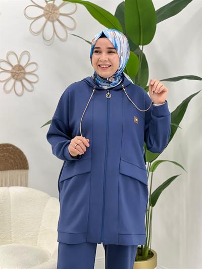 İndigo Modal Pantolon Takım