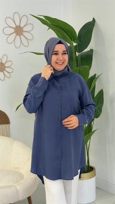 İndigo Tunik