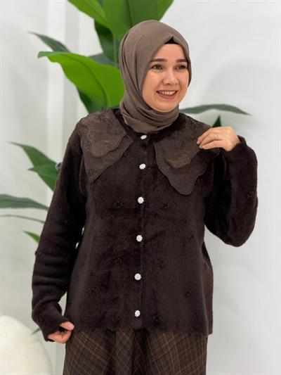 Kahve Angora Kazak