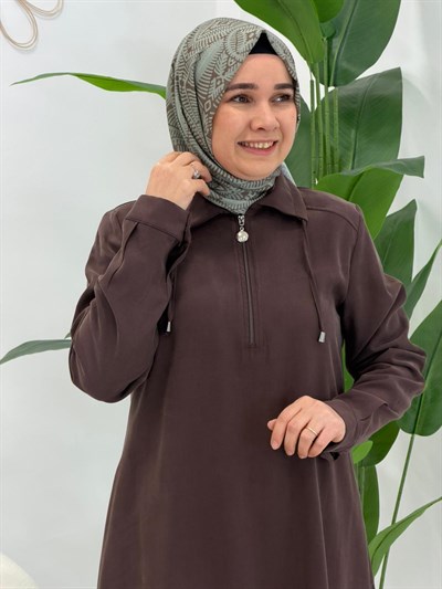 Kahve Formosa Pantolonlu Takım