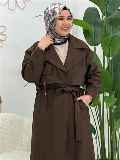 Kahve Himalaya Giyçık Kap