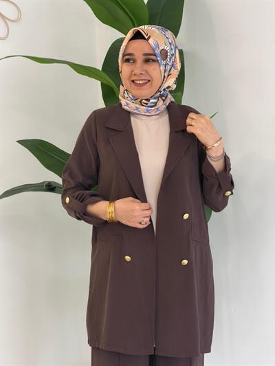 Kahve Kupra Takım