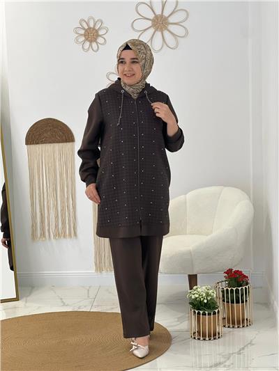 Kahve Pantolon Takım