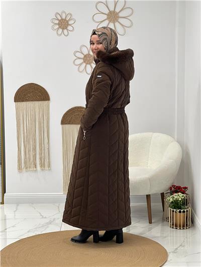 Kahve Şişme Mont