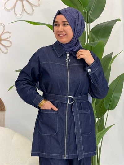 Koyu Mavi Kot Takım