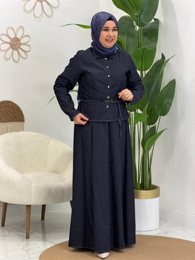 Lacivert Anna Etekli Takım