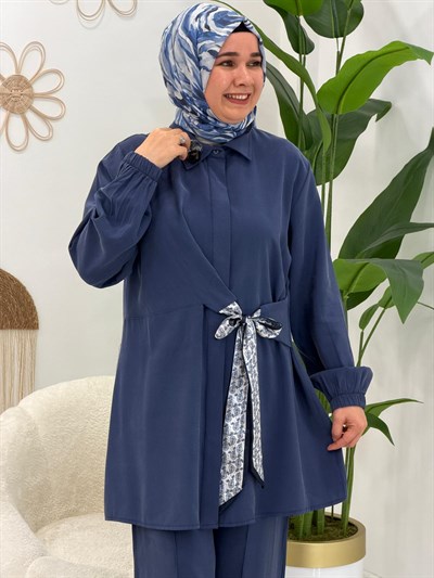 Lacivert Palermo Pantolonlu Takım