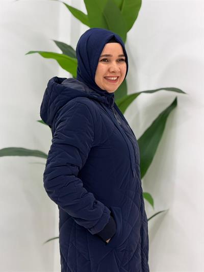 Lacivert Şişme mont