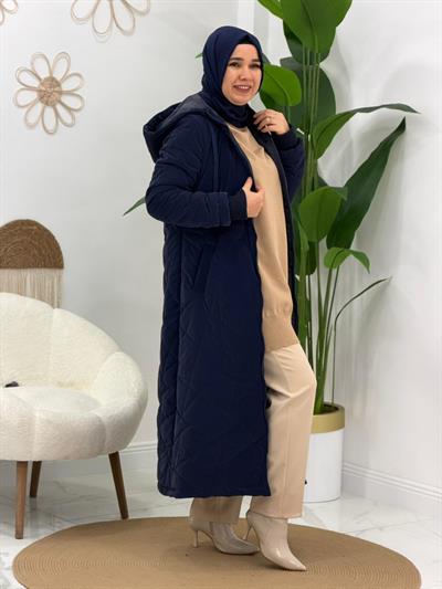 Lacivert Şişme mont