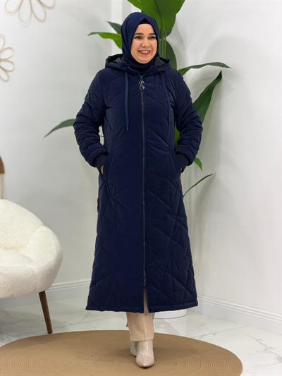 Lacivert Şişme mont