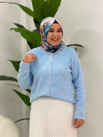 Mavi Angora Kazak