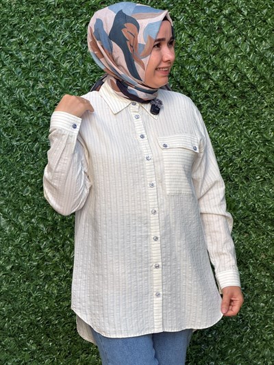 Mavi Cotton Tunik