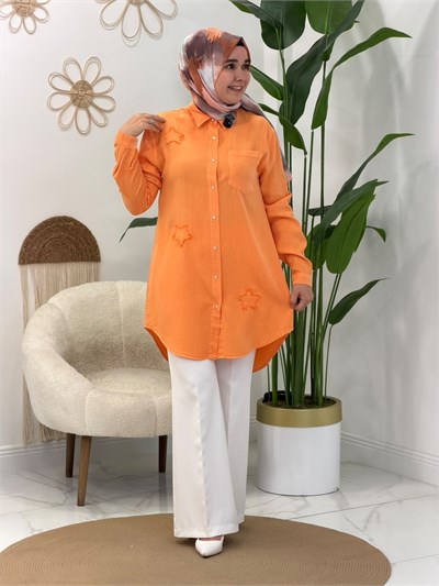 Oranj Yıldız Tensel Tunik