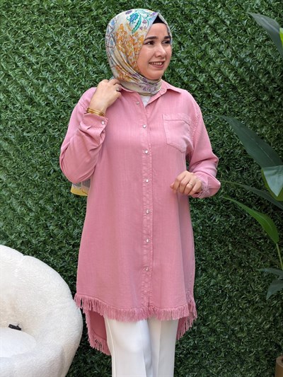 Pembe Tensel Tunik