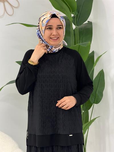 Siyah Bodre Etekli Takım