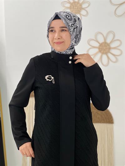 Siyah İnci broş Detaylı