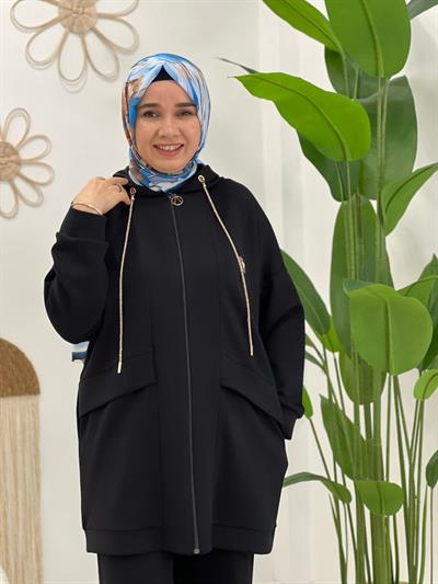 Siyah Modal Pantolon Takım