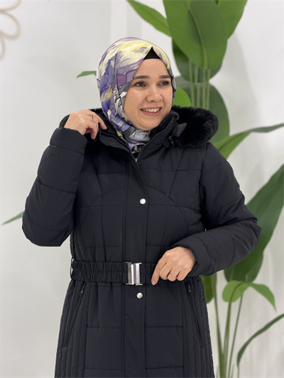 Siyah Wınter Linea Kaban